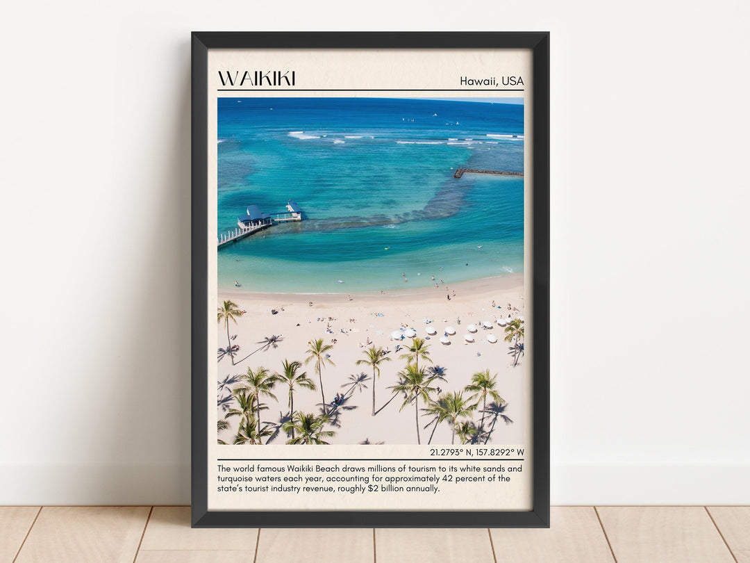 Waikiki Wall Art, Hawaii, USA