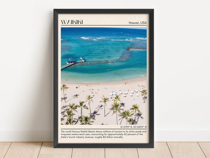 Waikiki Wall Art, Hawaii, USA