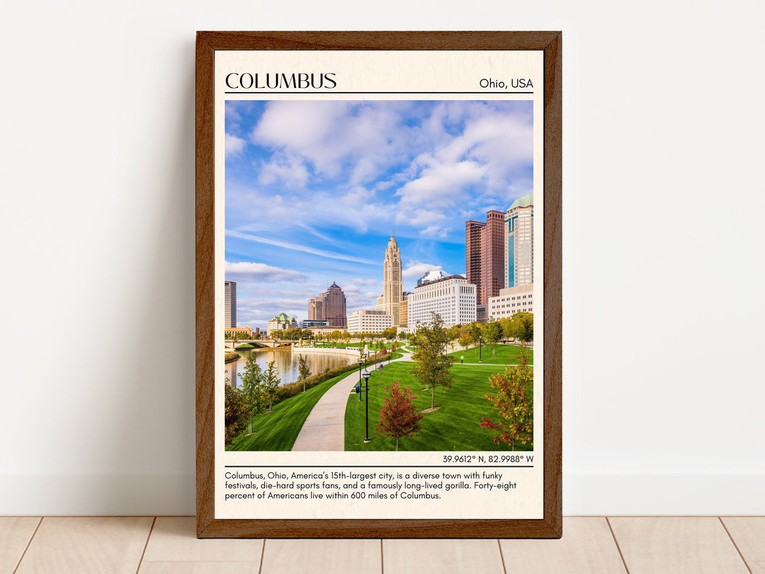 Columbus Wall Art, Ohio, USA