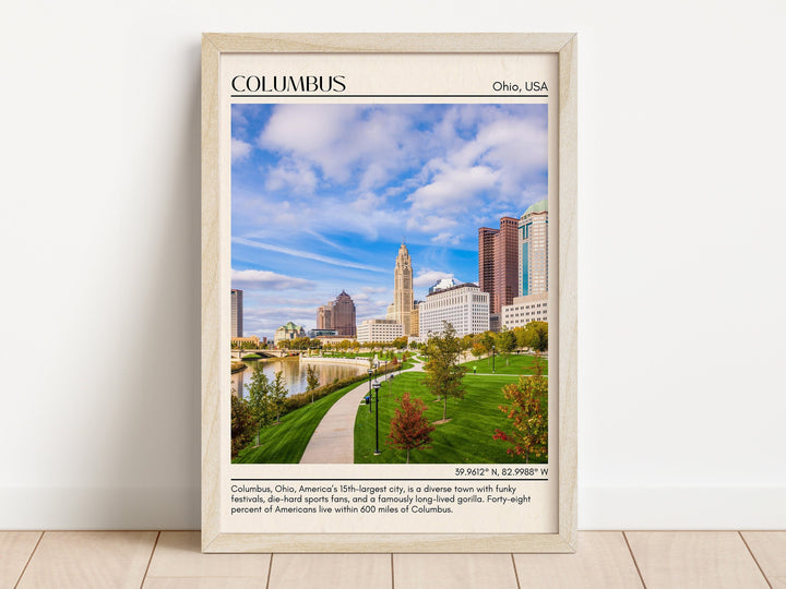 Columbus Wall Art, Ohio, USA