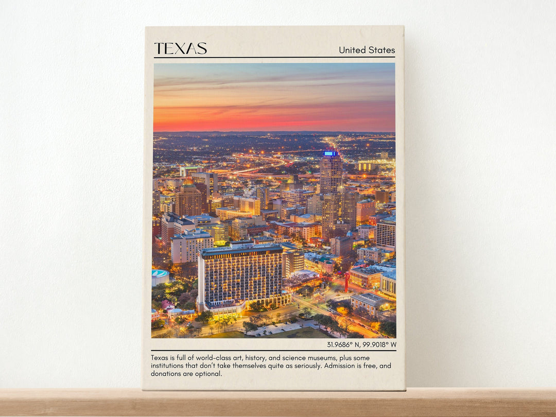 Texas Wall Art, USA