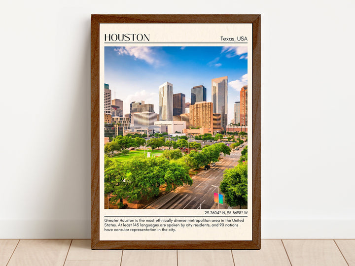 Houston Wall Art, Texas, USA