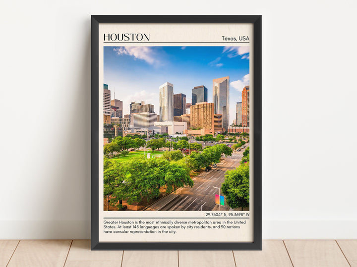 Houston Wall Art, Texas, USA