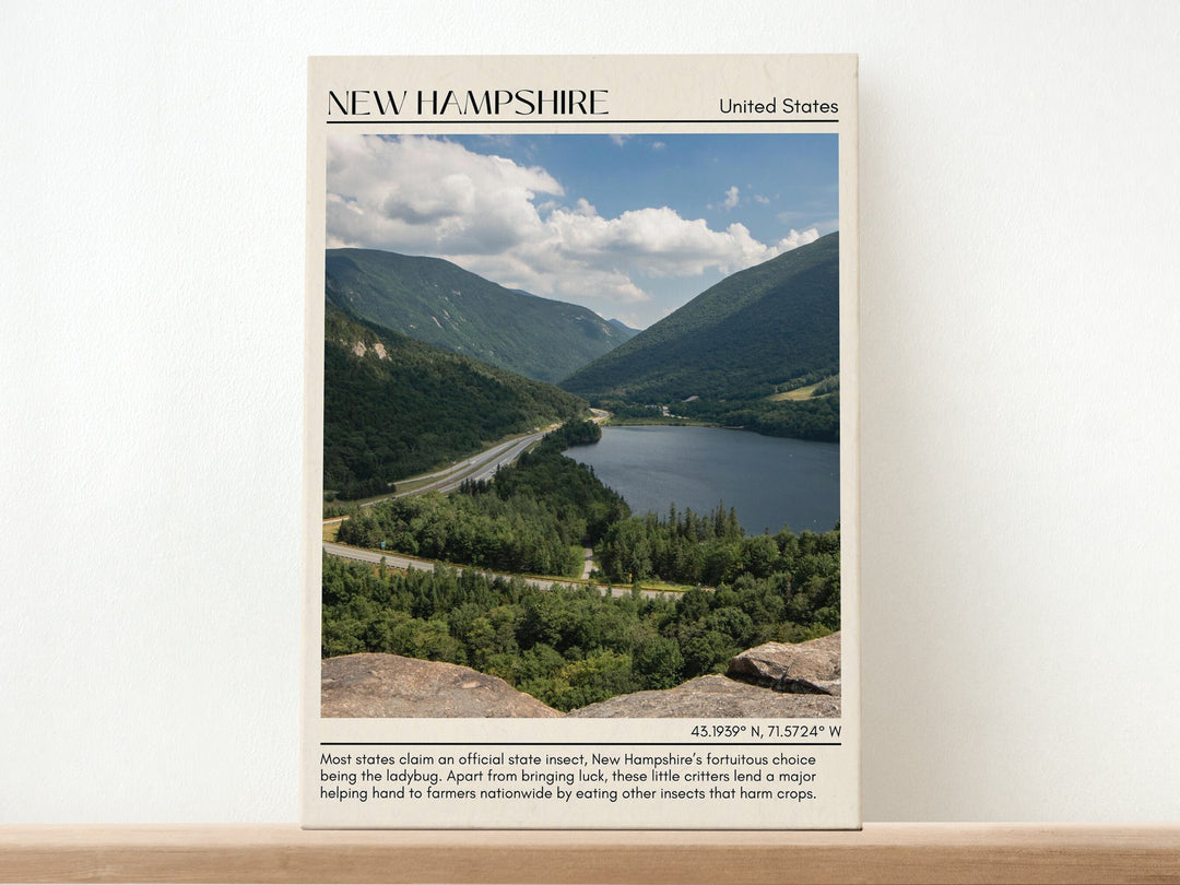 New Hampshire Wall Art, USA