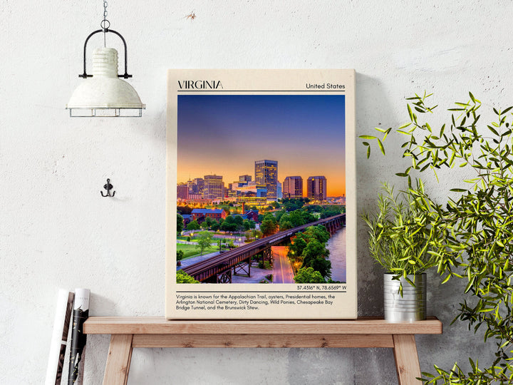 Virginia Wall Art, USA