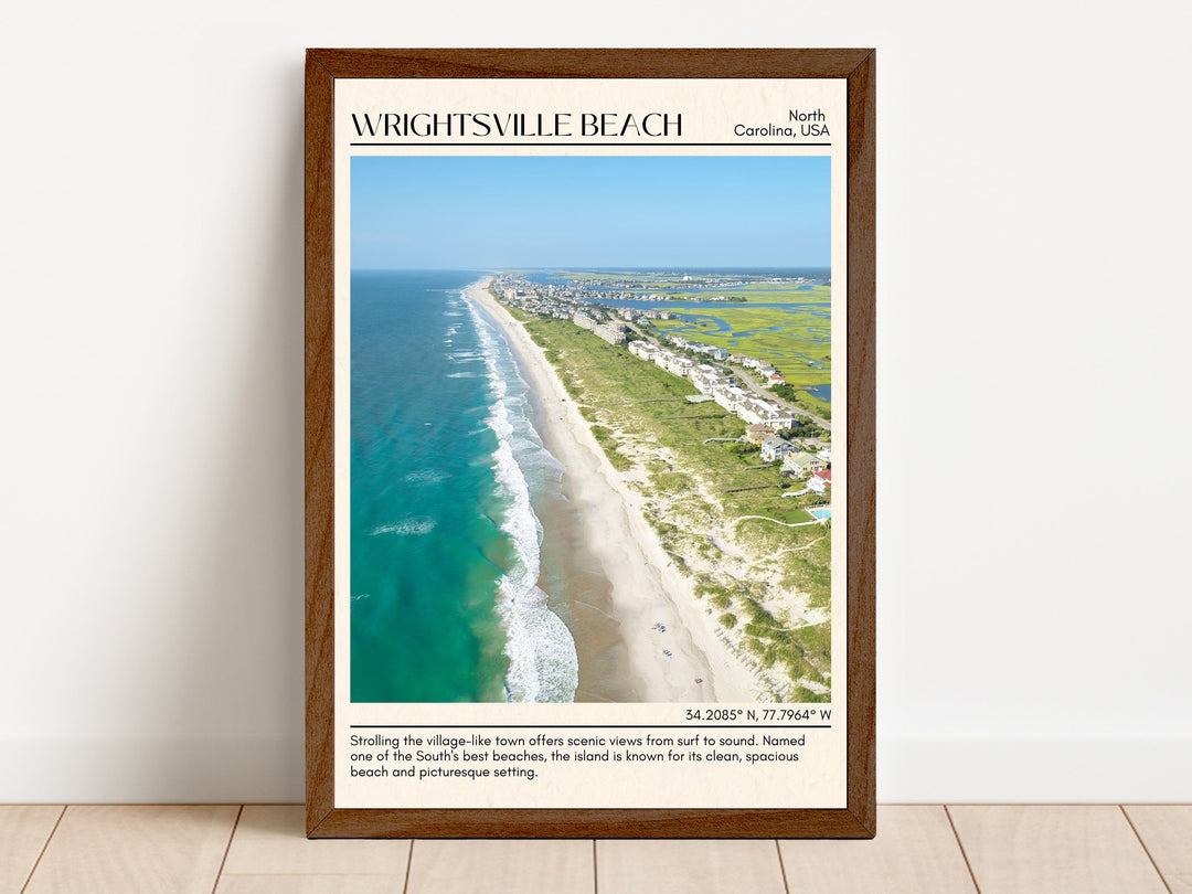 Wrightsville Beach Wall Art, North Carolina, USA