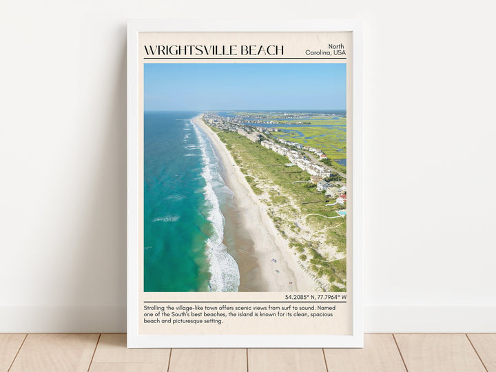 Wrightsville Beach Wall Art, North Carolina, USA