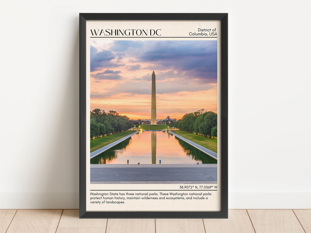 Washington DC Wall Art, District of Columbia, USA