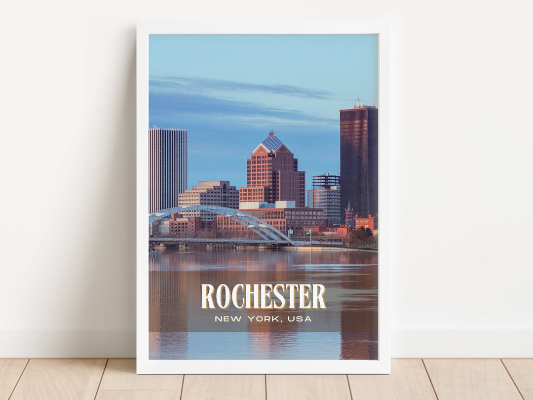 Rochester Retro Wall Art, New York, USA