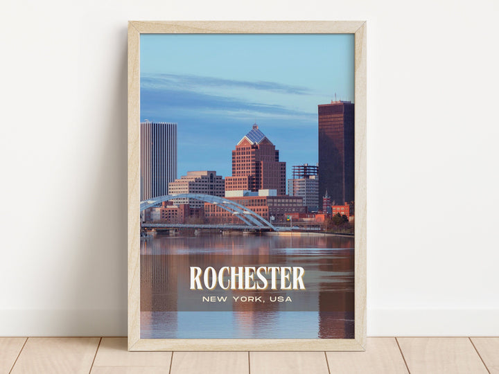 Rochester Retro Wall Art, New York, USA