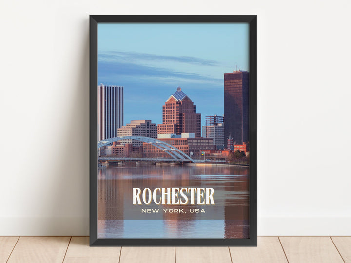 Rochester Retro Wall Art, New York, USA