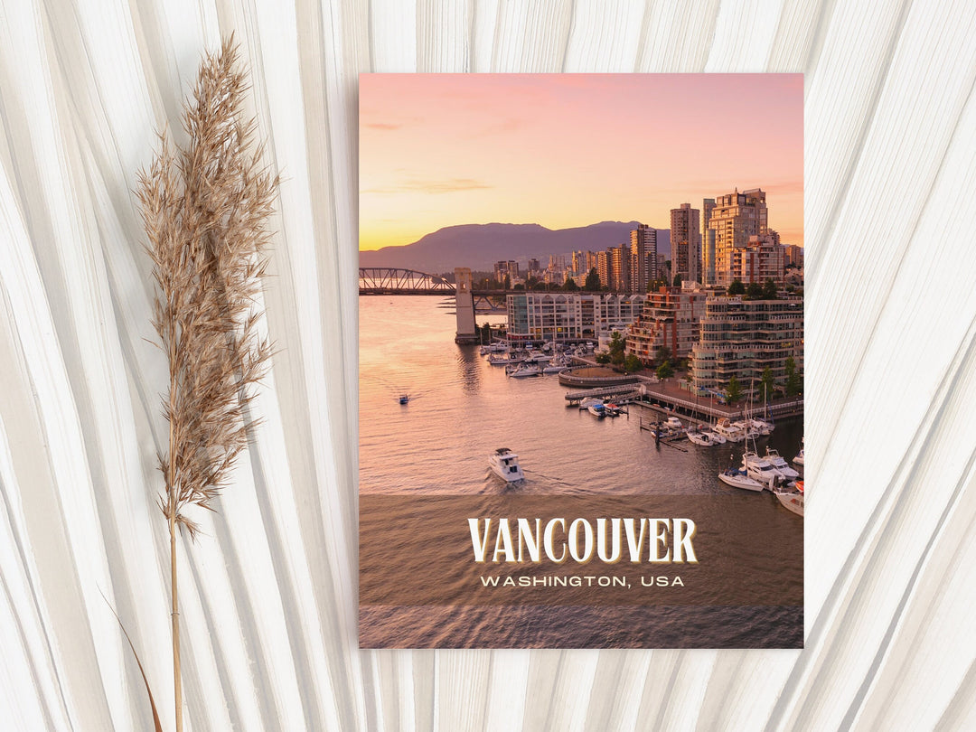 Vancouver Retro Wall Art, Washington, USA