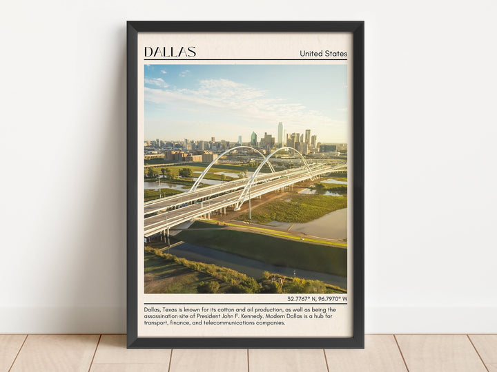 Dallas Wall Art, Dallas Canvas, Texas, USA