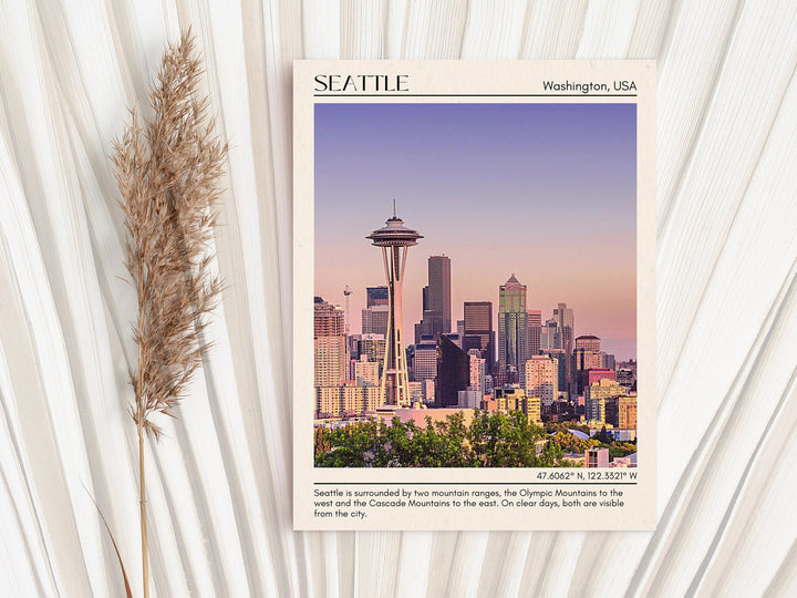 Seattle Wall Art, Washington, USA
