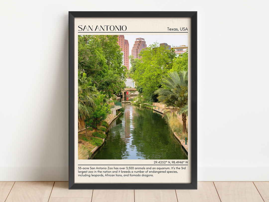 San Antonio Wall Art, Texas, USA