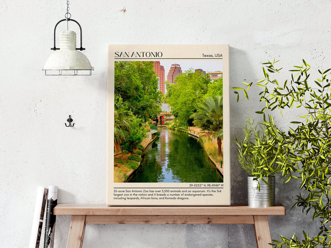 San Antonio Wall Art, Texas, USA