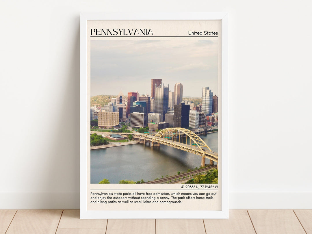 Pennsylvania Wall Art, USA