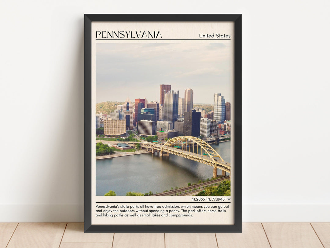 Pennsylvania Wall Art, USA
