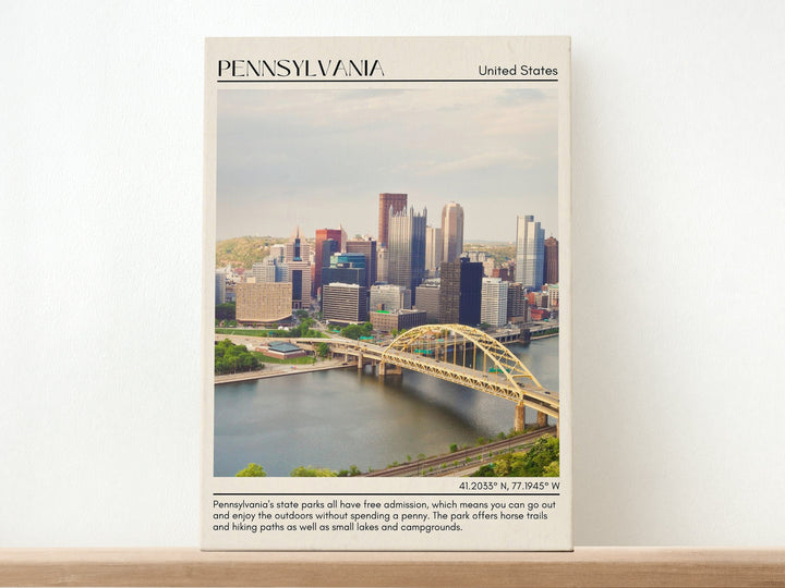 Pennsylvania Wall Art, USA