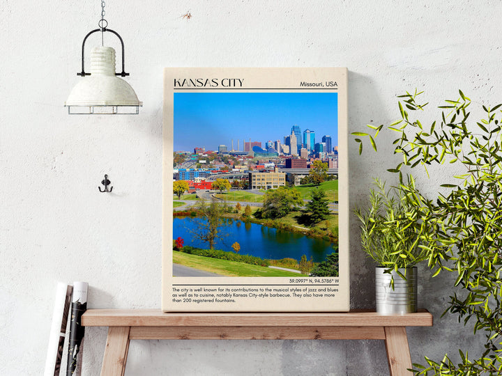 Kansas City Wall Art, Missouri, USA