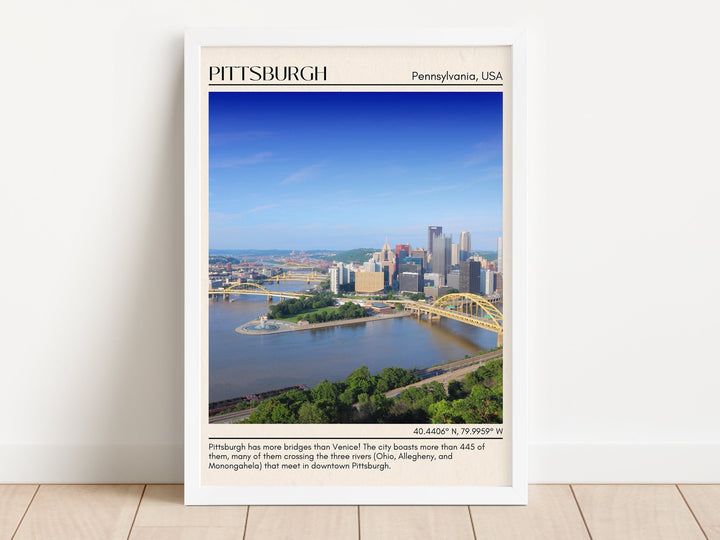 Pittsburgh Wall Art, Pennsylvania, USA