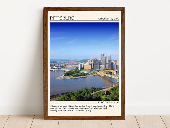Pittsburgh Wall Art, Pennsylvania, USA