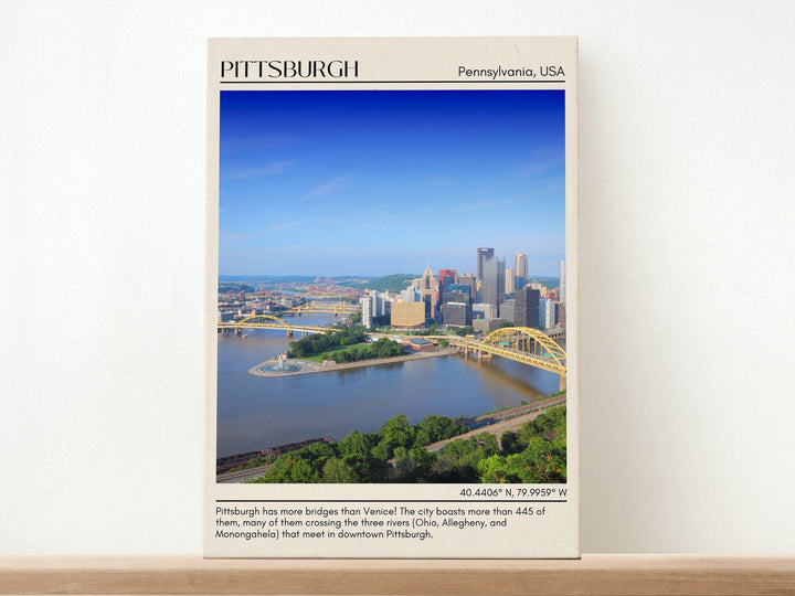 Pittsburgh Wall Art, Pennsylvania, USA