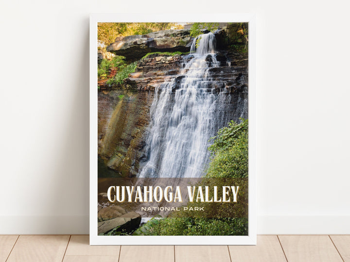 Cuyahoga Valley Retro Wall Art, Ohio, USA