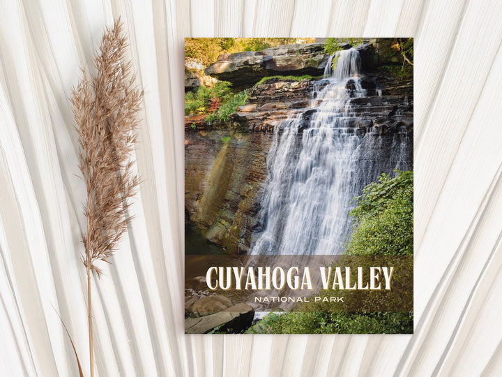 Cuyahoga Valley Retro Wall Art, Ohio, USA