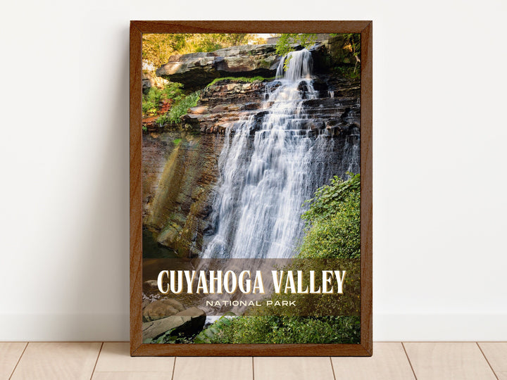 Cuyahoga Valley Retro Wall Art, Ohio, USA