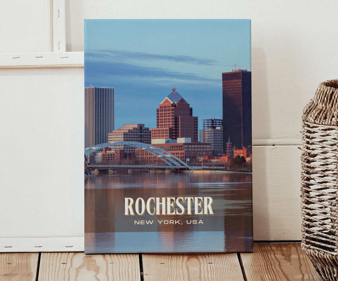 Rochester Retro Wall Art, New York, USA
