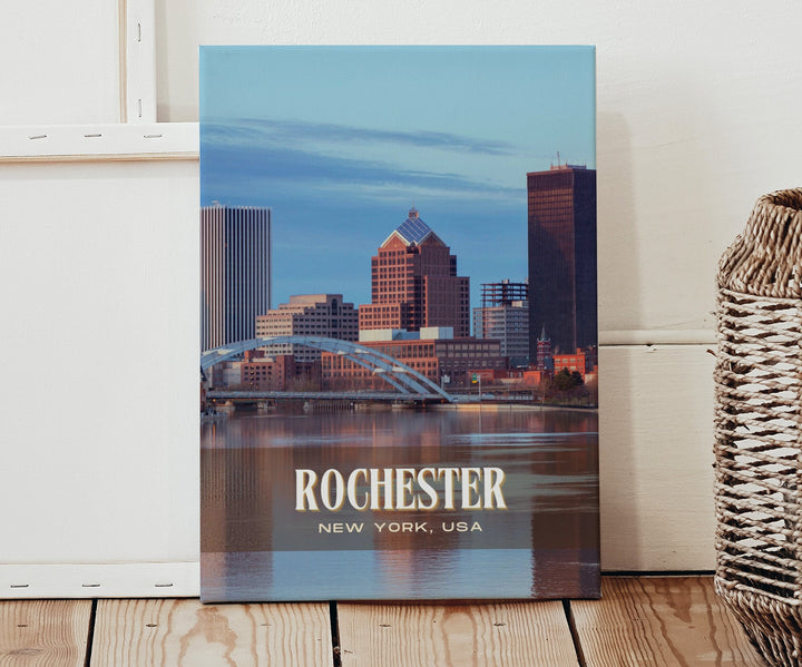 Rochester Retro Wall Art, New York, USA