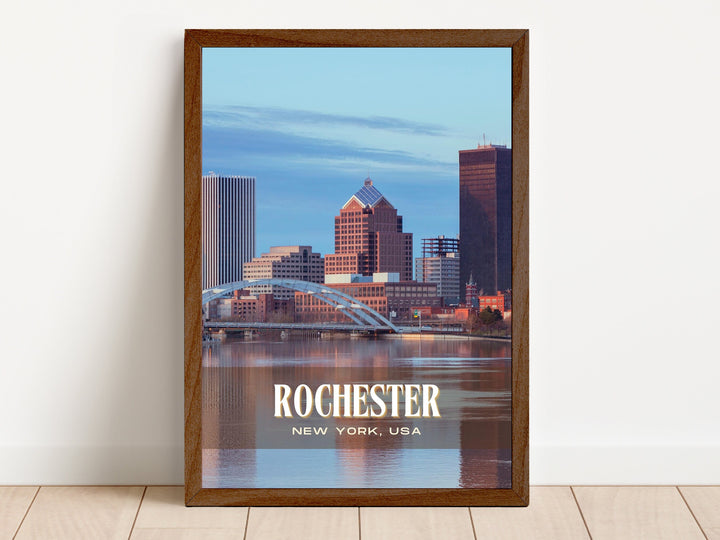 Rochester Retro Wall Art, New York, USA