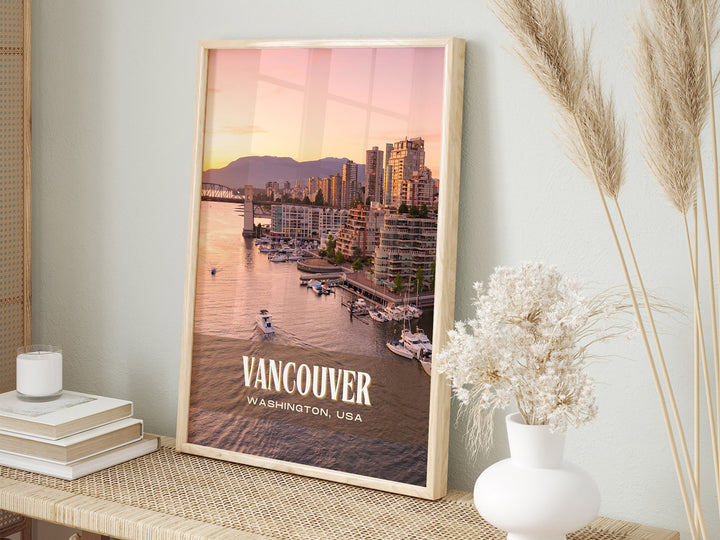 Vancouver Retro Wall Art, Washington, USA