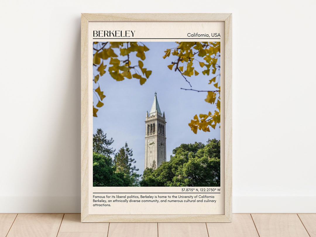 Berkeley Minimal Wall Art, California, USA