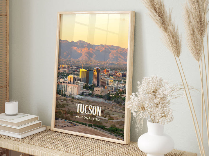 Tucson Retro Wall Art, Arizona, USA