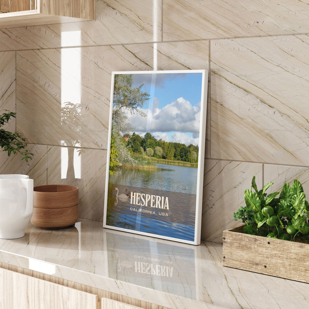 Hesperia Retro Wall Art, California, USA