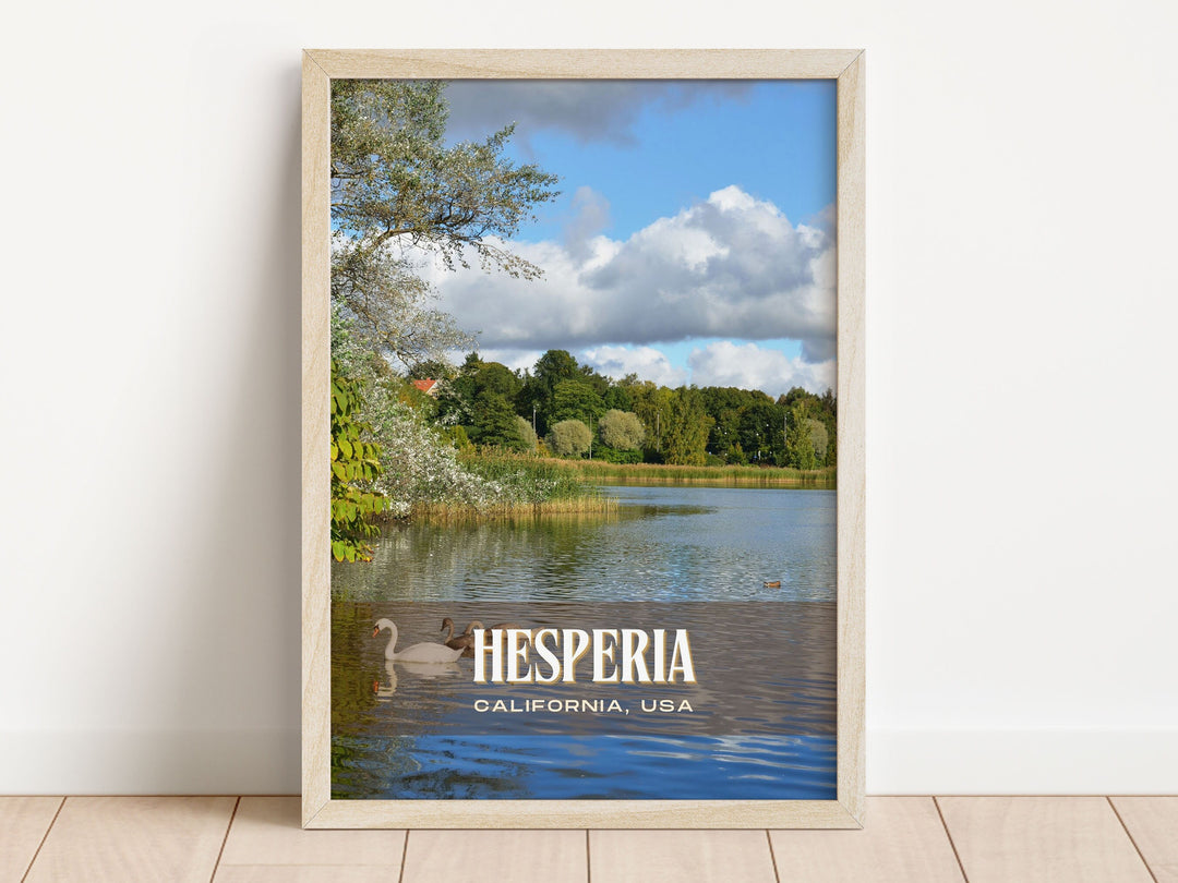 Hesperia Retro Wall Art, California, USA