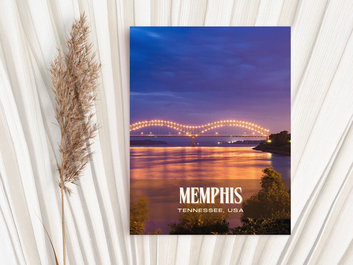 Memphis Retro Wall Art, Tennessee, USA