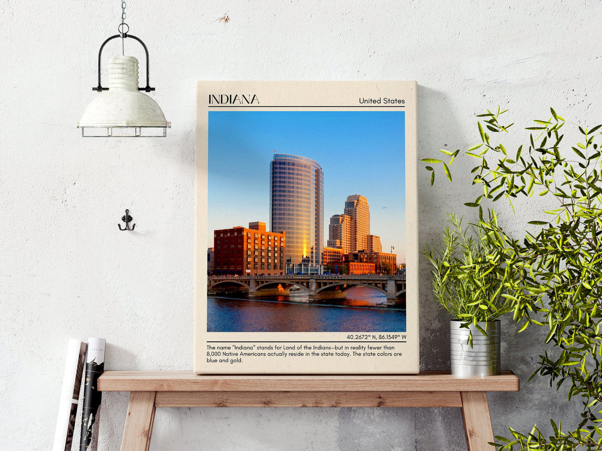 5 Unmissable Things to Do in Indiana – Travel Poster Prints That Capture the City Art of The Hoosier State