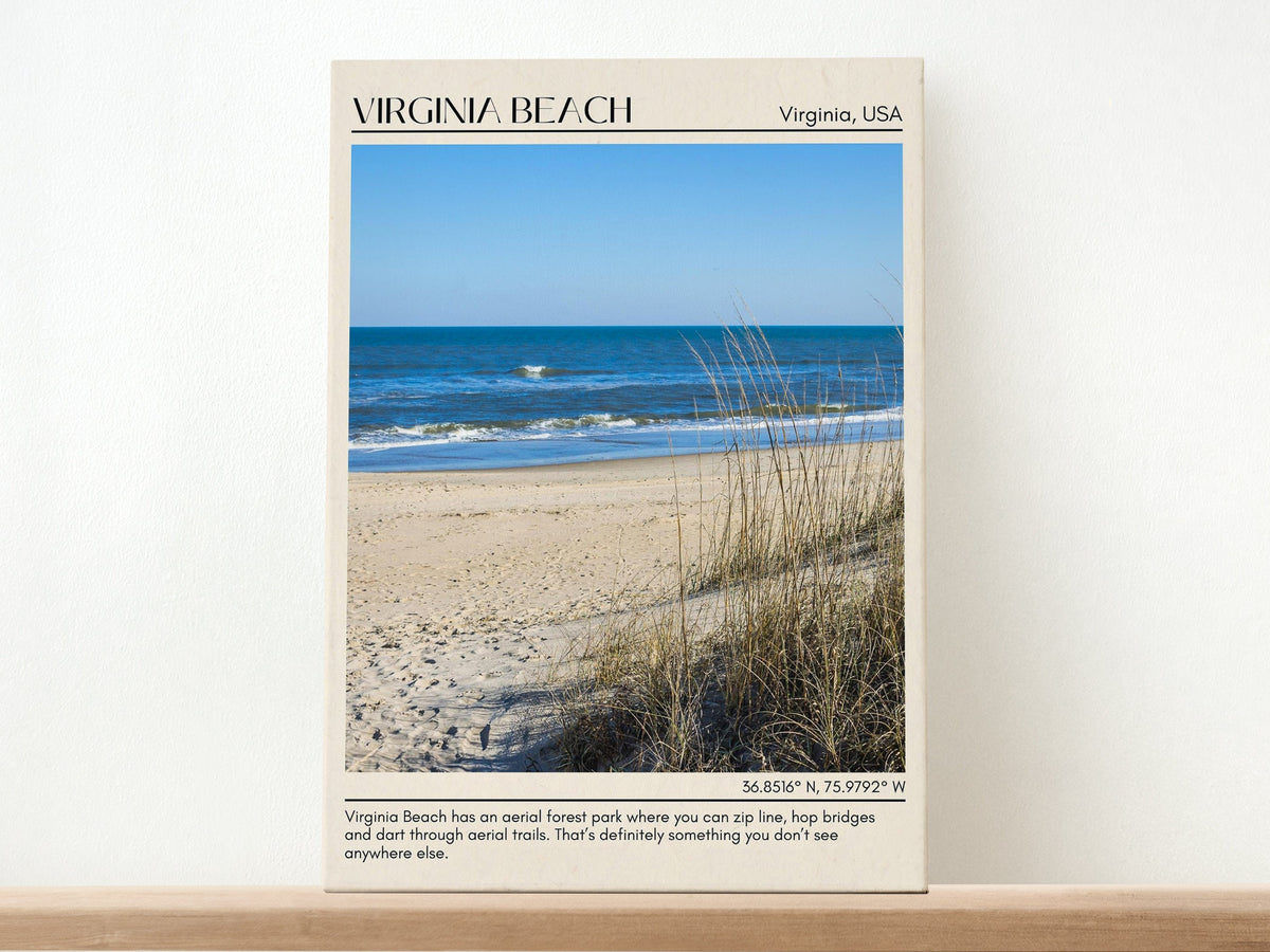 Virginia Beach Wall Art, Virginia, USA