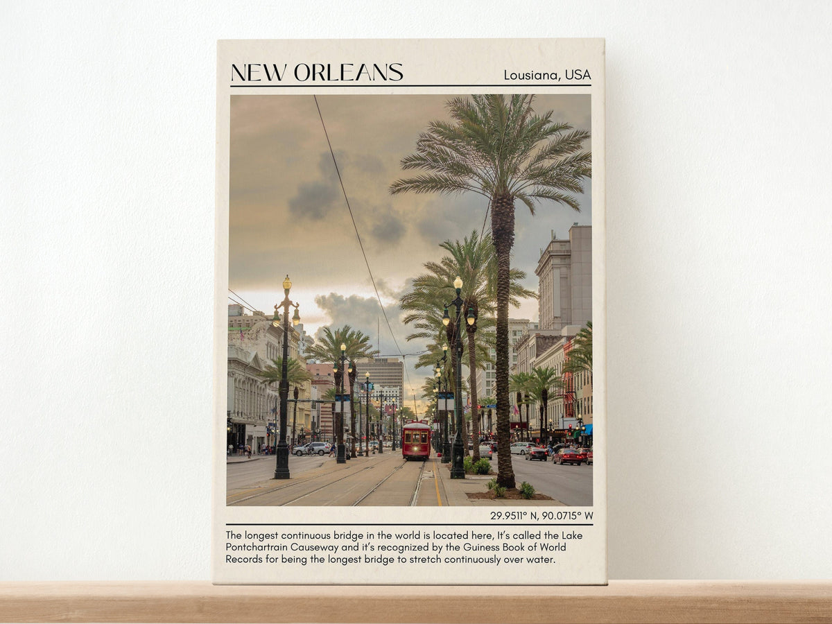 New Orleans Wall Art, Louisiana, USA