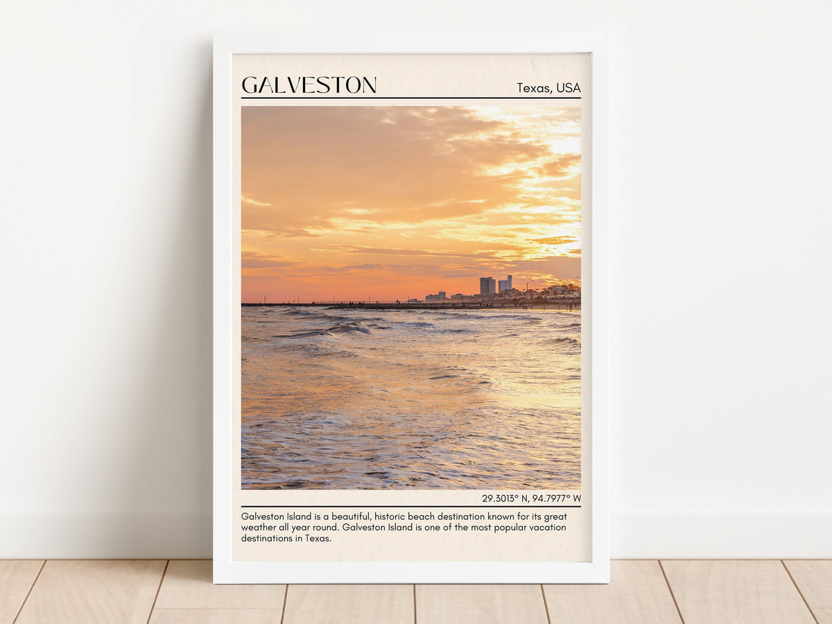 Galveston Wall Art, Texas, USA