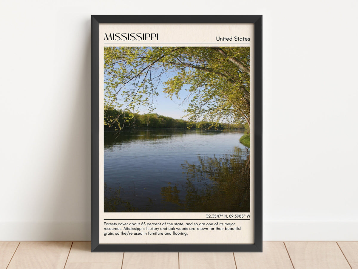Mississippi Wall Art, USA