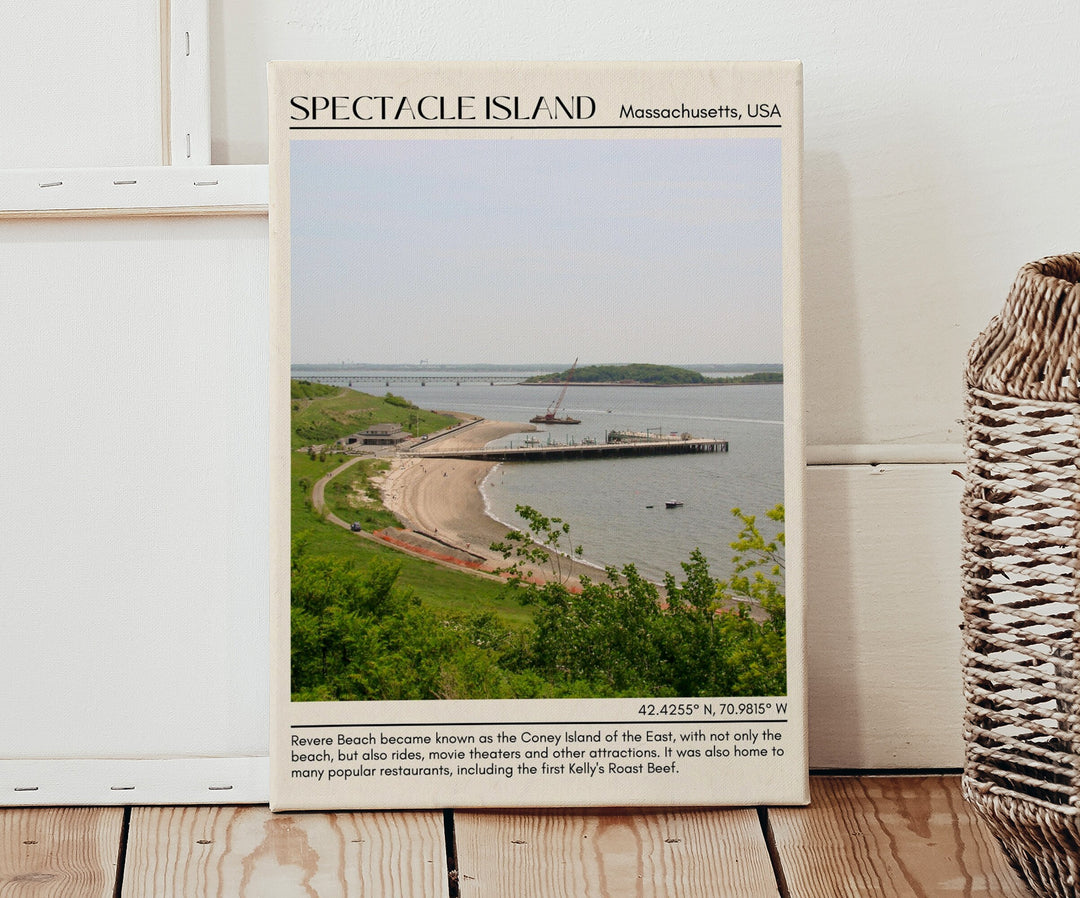 Spectacle Island travel, Spectacle Island art, Spectacle Island poster, Spectacle Island painting, Massachusetts poster, Spectacle Island wall art, city art print, Spectacle Island photo, Spectacle Island artwork, travel poster print.