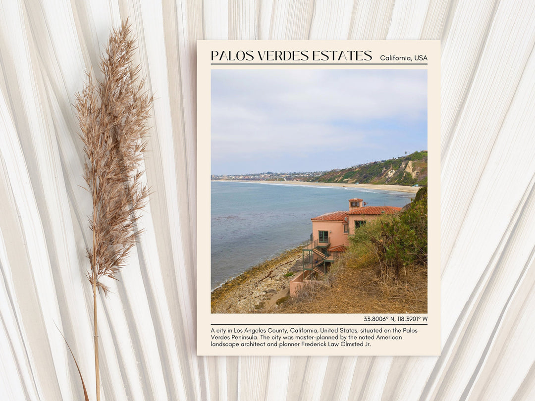 Explore Palos Verdes Estates Beach, California: 5 Must-Experience Activities & City Posters to Elevate Your Home Décor