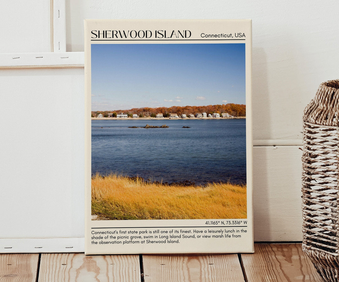 Travel Poster Print, City Art Print, city colour palette, Sherwood Island Beach art, Sherwood Island Beach map, Sherwood Island Beach painting, Connecticut poster, Sherwood Island Beach wall art, Sherwood Island Beach photo, Sherwood Island Beach artwork