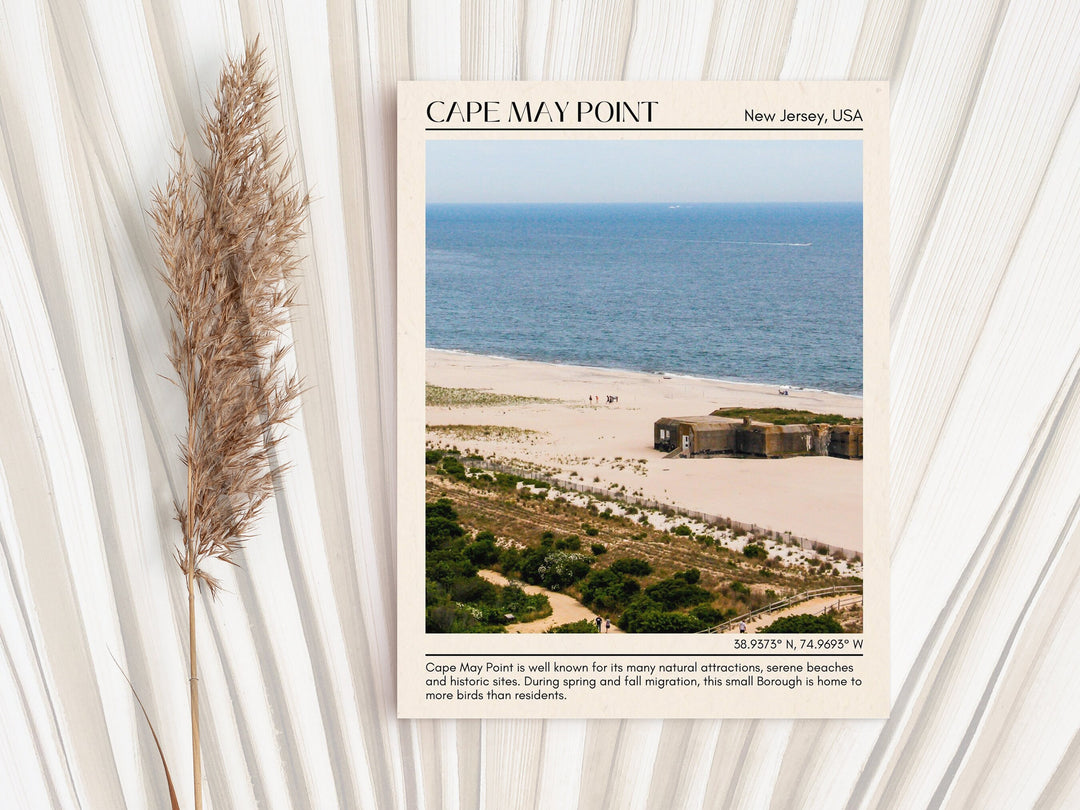 Cape May Point travel, New Jersey poster, Cape May Point wall art, Cape May Point painting, Cape May Point photo, city art print, Cape May Point map, Cape May Point artwork, travel poster print, city colour palette.