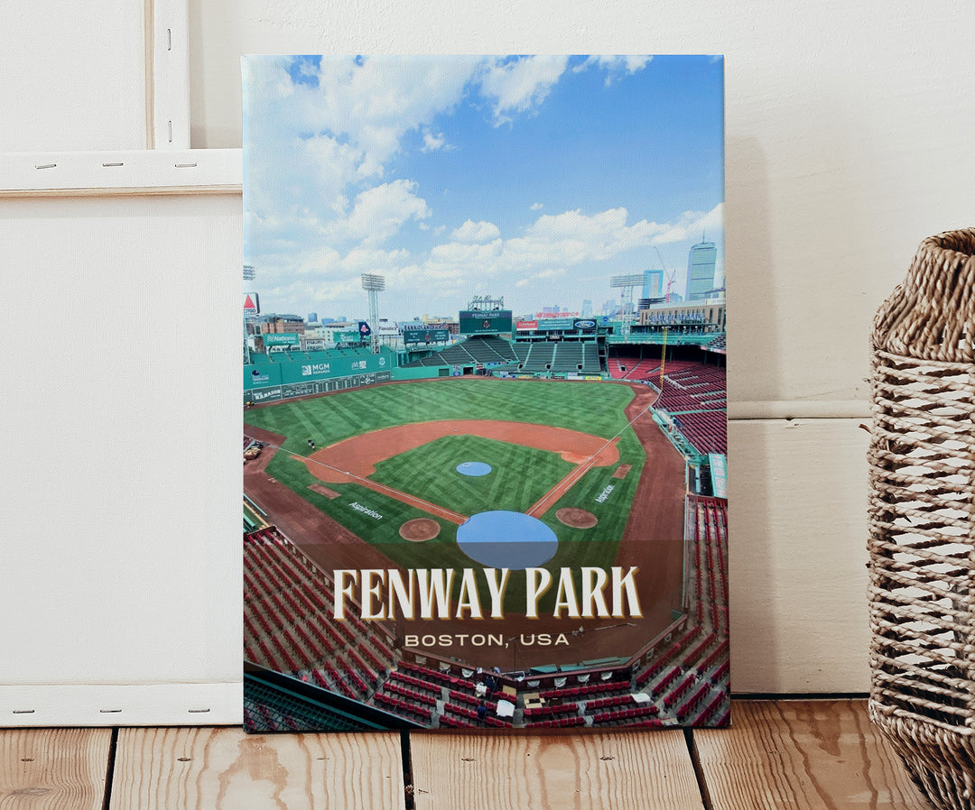 Fenway Park Stadium Baseball Wall Art