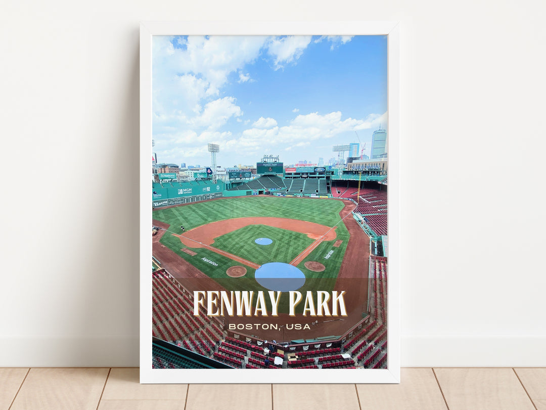 Fenway Park Stadium Baseball Wall Art